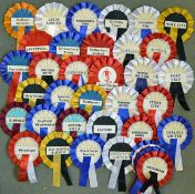 Collection of 1970s Football Rosettes: Featuring a vast selection of football teams to include