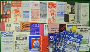 1962/63 Chelsea Football Programmes (H&A): Complete season home and away including FA Cup rounds all