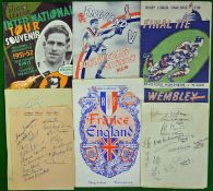 1940s Rugby League Programmes: To consist Bradford Northern v Wigan 1st May 1948 and France v