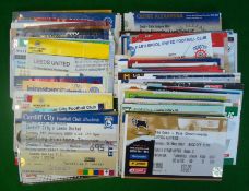 2000s Leeds United Football Tickets (A): Selection of football tickets spanning from 2001 to 2010