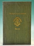 Royal Liverpool Golf Club Centenary signed hand book –“Short History of The Club and of Its