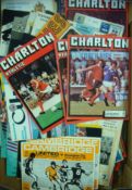 1970s League and Non-League Football Programmes: Featuring Gillingham, Wolves, Charlton,