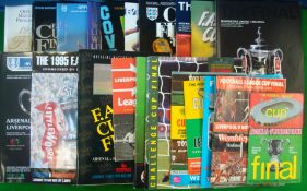 Collection of FA Cup and League Cup Football Programmes: FA Cup from 1990s – 2000s and League Cup