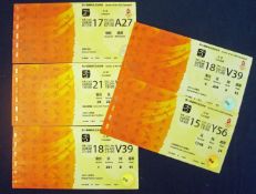 2008 Beijing Olympic Games Woman’s Football Tickets: Held at Tianjin Stadium 15th Aug ¼ Finals