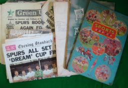 Tottenham Hotspur 1960s Scrapbooks: Three early 1960s scrapbooks with extensive ‘double season’