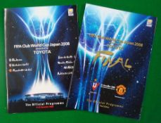 2008 FIFA Club World Cup in Japan Official Football Programmes: To include 11-21 December