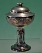 1929/30 Mason’s silver golf trophy – hallmarked Birmingham - engraved St Mary’s Lodge Cup c/w
