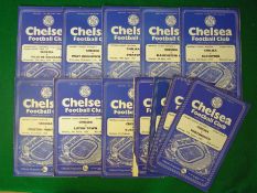 1959 Chelsea Football Programmes (H): To incl v Portsmouth 17/1 x2, v Aston Villa 4th Rd FA Cup 24/