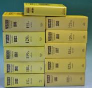 1980-1989 Wisden Cricketers’ Almanacks – all hard backs with dust covers, except 1980 and 1981 which