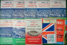 Collection of FA Cup Final Football Programmes: To include a near complete run from 1954 – 1969 only