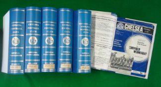 Chelsea Football Programmes from 1961/62 to 1966/67 (H): Six seasons to include some Cup Matches all