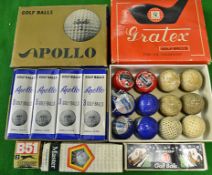 31 x various wrapped and used golf balls to incl Warwick, Uniroyal, Dunlop 65, B51 et al in