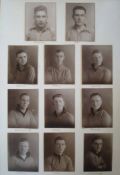 1930s Original Black & White Wolverhampton Wanderers Team Photographs: Full team to include