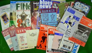 Selection Various football Programmes: To include FA Cup Finals, Non-League covering many Teams (