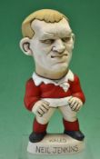 Original large Grogg rugby figure titled “Neil Jenkins – Wales" " stamped on the back of the base