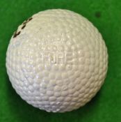 Fine and scarce “The Fore “bramble pattern guttie golf ball – retaining 95% of the original white