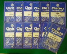 1957 Chelsea Football Programmes (H): To incl v Manchester City 28/8, v Birmingham City 31/8, v
