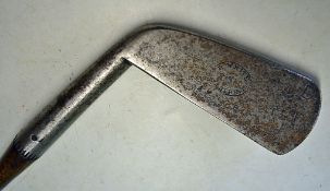 Fine R White St Andrews large smf left hand iron c1890 – stamped with the letter "D" and A&NCS Ltd