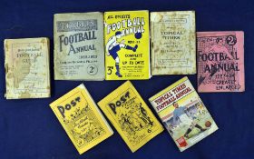 Football Annuals 1920s Onwards: Including Tit-Bits 1922/3, Daily News 1923/4, All Sports 1925/6,