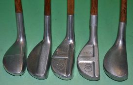 5 x Alloy mallet head putters – RNG model, RNB model, a Ray model, an M6 model and a C model (3 x