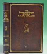 Horse racing Colours- signed book - “The Benson & Hedges Book of Racing Colours" 1st ed deluxe