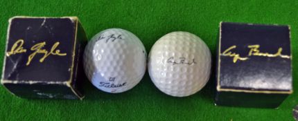 2 x USA Vice President official signature golf balls to incl Wilson golf ball with facsimile