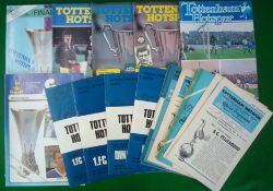 Tottenham Hotspurs Selection of Football Programmes against European Teams: To include Spurs v S C