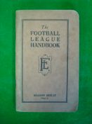 1932/33 Football League Handbook - listing all the clubs, fixtures, addresses of the clubs,