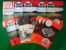 1960s Manchester United Football Programmes (H): From 1963/64 to 1967/68 season 16 in total all with