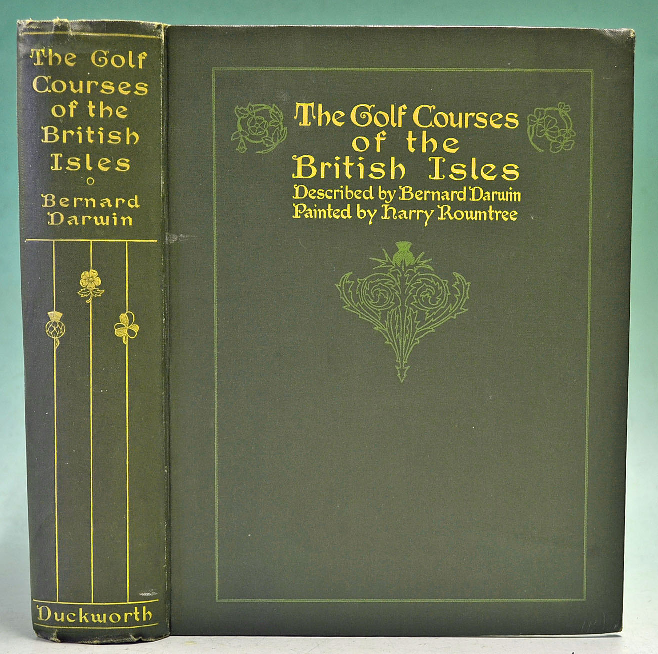 Darwin, Bernard - “The Golf Courses of the British Isles" 1st edition 1910 with illustrations by