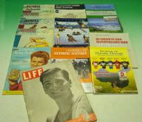 Collection of Olympic Games Publications from 1956 onwards – to incl 1956 Melbourne Games, U.S.