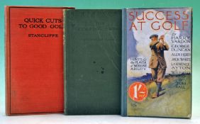 Vardon Harry et al – “Success At Golf – Hints for the Player of Moderate Ability" 1st ed 1912 with