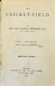 Pycroft, (James). The Cricket-Field. Sixth Edition, Revised: London, 1873 - Small 344pp. Missing