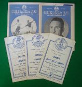 1948/49 Chelsea Football Programmes (H): To incl v Newcastle 1/9/48, v Charlton 16/9/48 x2, v