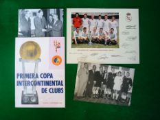 1960 First Intercontinental Cup final Real Madrid v Penarol programme personal property of Ken Aston