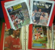 Collection of Football Autographed Printed Photographs: Selection of various football prints from