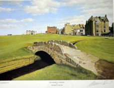 Baxter, Graeme (after) signed “OLD COURSE ST ANDREWS" AND “LOCH LOMOND GC ROSSDHU HOUSE" - colour
