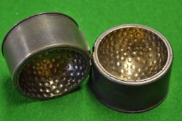 Dunlop DDH steel dimple golf ball mould c1970s – with bronze lining showing the dodecahedron pattern