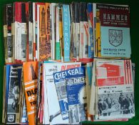 Manchester United Football Programmes: Approx 170 home and away programmes from the 1960s though