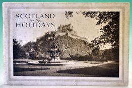 London, Midland and Scottish Railway (LMS) – “Scotland for Holidays" c1929 in the original paper