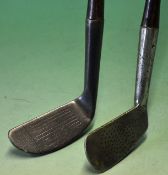 Fairlie’s Pat anti shank driving iron – with hand punched dot face markings – stamped “D. Iron" to