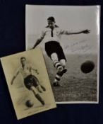 Tommy Lawton: An image of Lawton in England Kit with Notts. County below (3rd Division