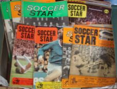 Quantity of 1960s Soccer Star Football Magazines: Covering most Teams having Great photographic