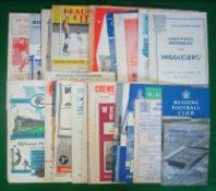 Collection of 1950s Football Programmes: Featuring most teams to include Ipswich, Blackburn, Bristol