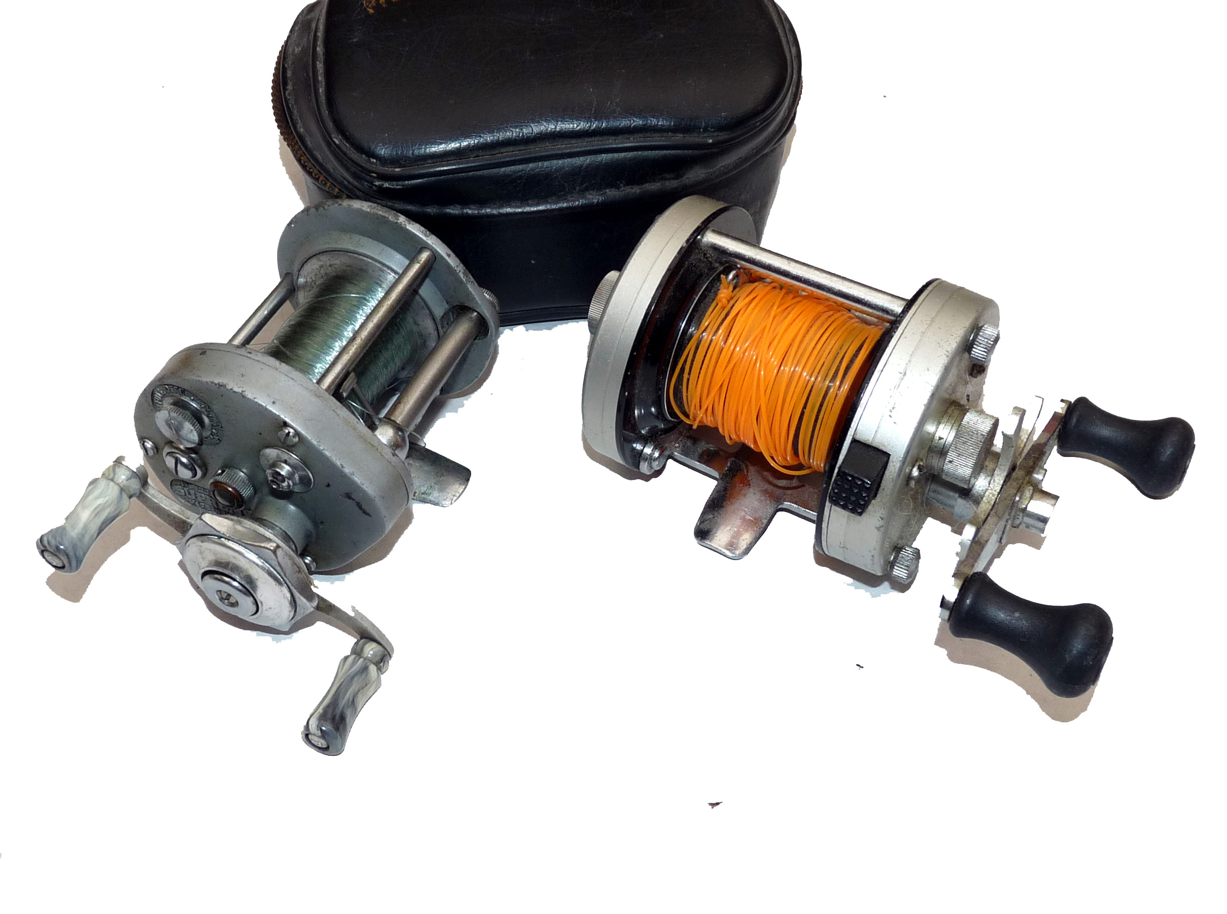 REELS (2): DAM Champion 800LW tournament style multiplier reel, with open casting frame, free spool,