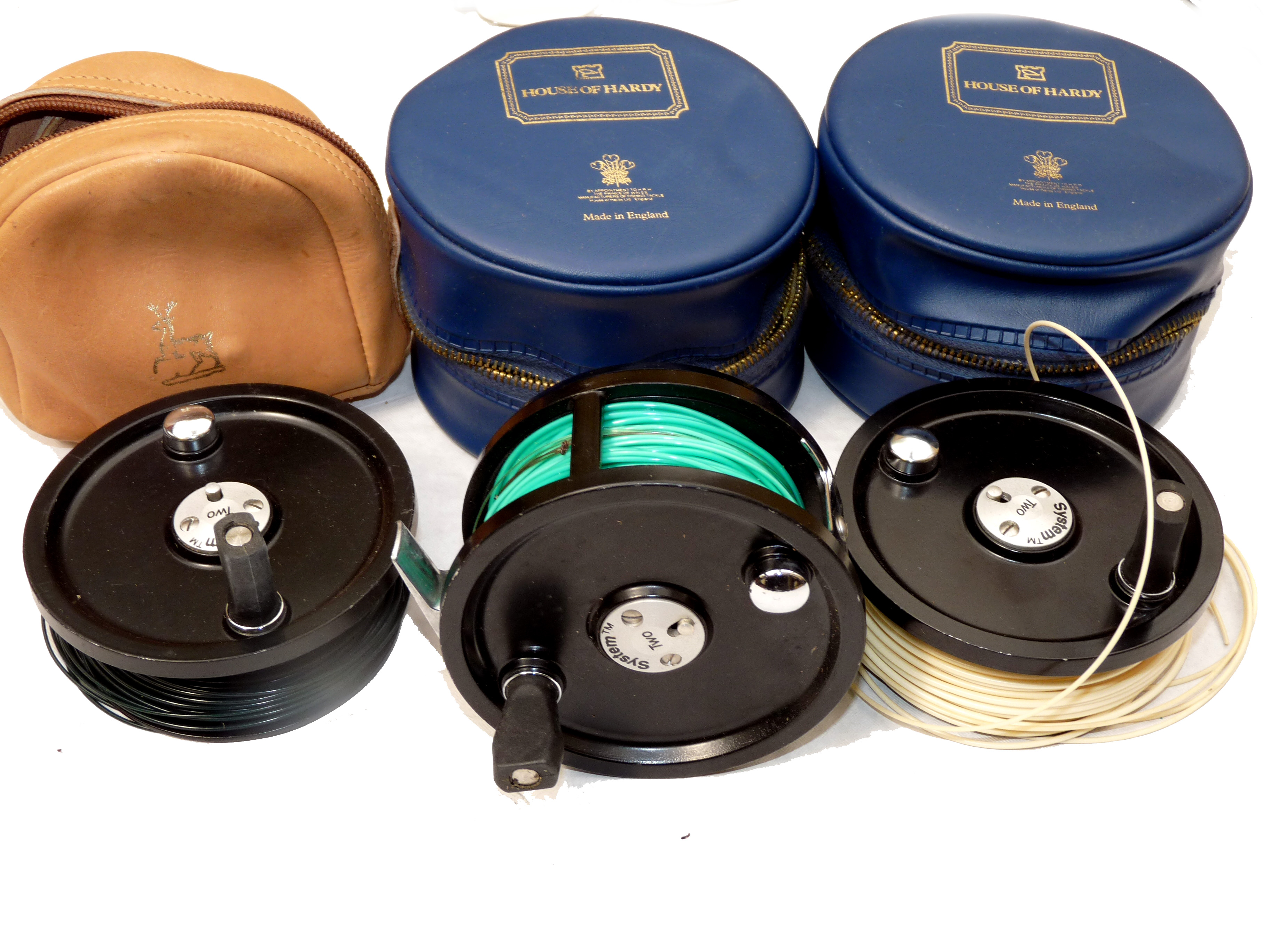 REEL & SPOOLS (3): Scientific Angler’s System Two 10/11 bar stock alloy salmon fly reel, 3.75”