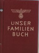WWII – Nazi Party example of a ‘Familien Buch’ – which was only issued to high ranking members of