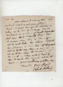 Autographs – British statesmen miscellaneous group of letters etc written by various British