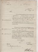 Wellington and Waterloo – autograph – Henry Hardinge Viscount succeeded Wellington as Commander in