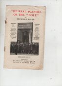 Socialist/Communist history The Real Scandal of the Dole rare pamphlet issued in the early 1930s